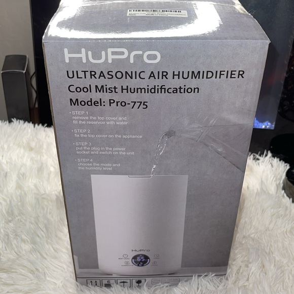 ⭐️HuPro Ultrasonic Air Humidifier Cool Mist Model: Pro-775 - Picture 3 of 13